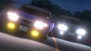 Celica VS R32 (Initial D Style Blender Animation)