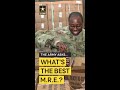 Army Asks - What's Your Favorite MRE?