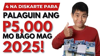 DISKARTE kung paano PALAGUIN ang 5K Pesos mo bago mag 2025!