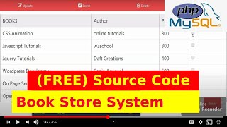 PHP Book Management System