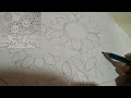 drawing class for beginner day 15 how to draw sunflower