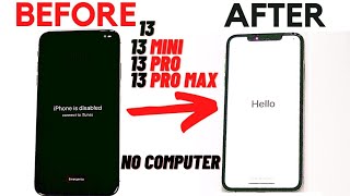 How to Factory Reset iPhone 13/ 13 Pro/ 13 mini Without Computer, or iTunes