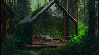 LIVE Rain Sounds For Sleeping - 99% Instantly Fall Asleep With Rain And Thunder Sound At Night #live