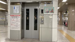 東豊線さっぽろ駅改札内のエレベーター