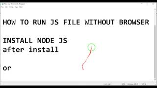 How to run JavaScript without Browser 2023