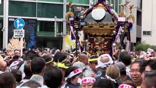 2024年下谷神社大祭（宮入り前）