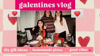 SURPRISING my friends with pinterest inspired gifts! — diy project + galentine’s vlog 💌