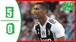 Juventus vs Juventus U 21 5-0 Highlights 2018