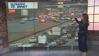 Maryland traffic alert: Multi-vehicle crash slows traffic on ICC near Georgia Avenue