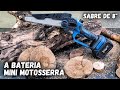 Preço Muito Bom no Aliexpress - Motosserra Drillpro a Bateria com Motor Brushless BL e Sabre de 8