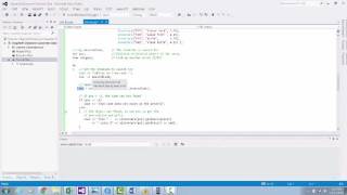 capture 4 Chapter 9 using Array of objects for searching program 9 3
