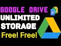 Now Get Unlimited Google Drive Storage For Free 2023। Unlimited Lifetime Cloud Storage।101%Working✔️