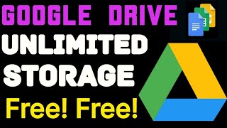 Now Get Unlimited Google Drive Storage For Free 2023। Unlimited Lifetime Cloud Storage।101%Working✔️