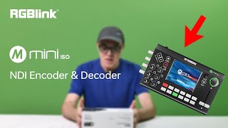 mini-ISO NDI Encoder \u0026 Decoder#rgblink