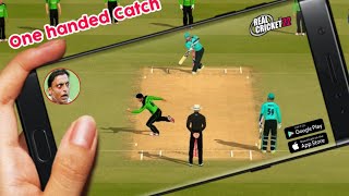 Real Cricket 22 Best One Hand Catch | Rc22 Best Catch | Caught and Bowled