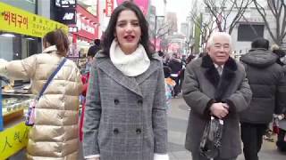 Myeongdong Seoul shopping street(Arabic)/ اهم و أشهر شارع للتسوق في كوريا الجنوبية