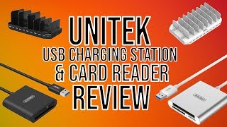 UNITEK 10 PORT USB CHARGING STATION AND USB 3.0 COMPACT CARD READER REVIEW