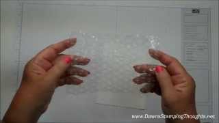 Bubble Wrap Technique with Dawn