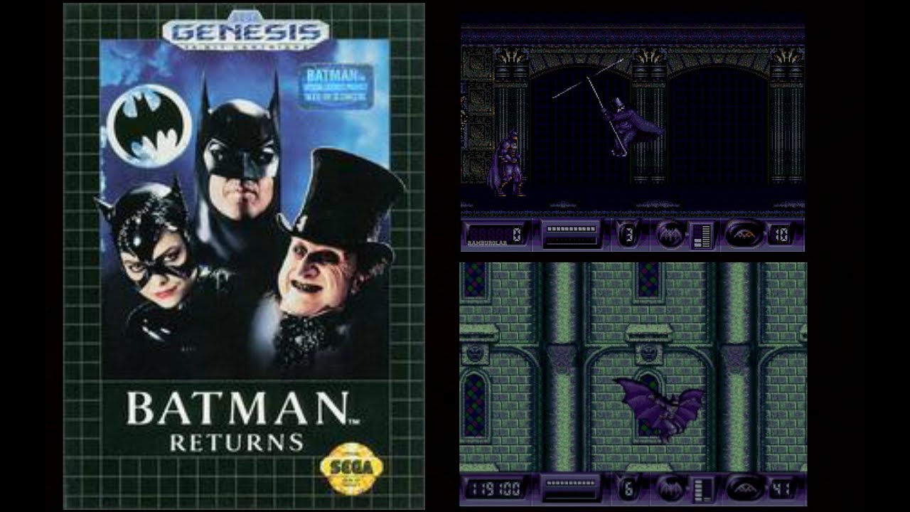 Batman Returns (Sega Genesis) Playthrough - YouTube