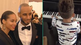 Watch Alicia Keys and Swizz Beatz's 4-Year-Old Son Play The Piano Like a Pro!