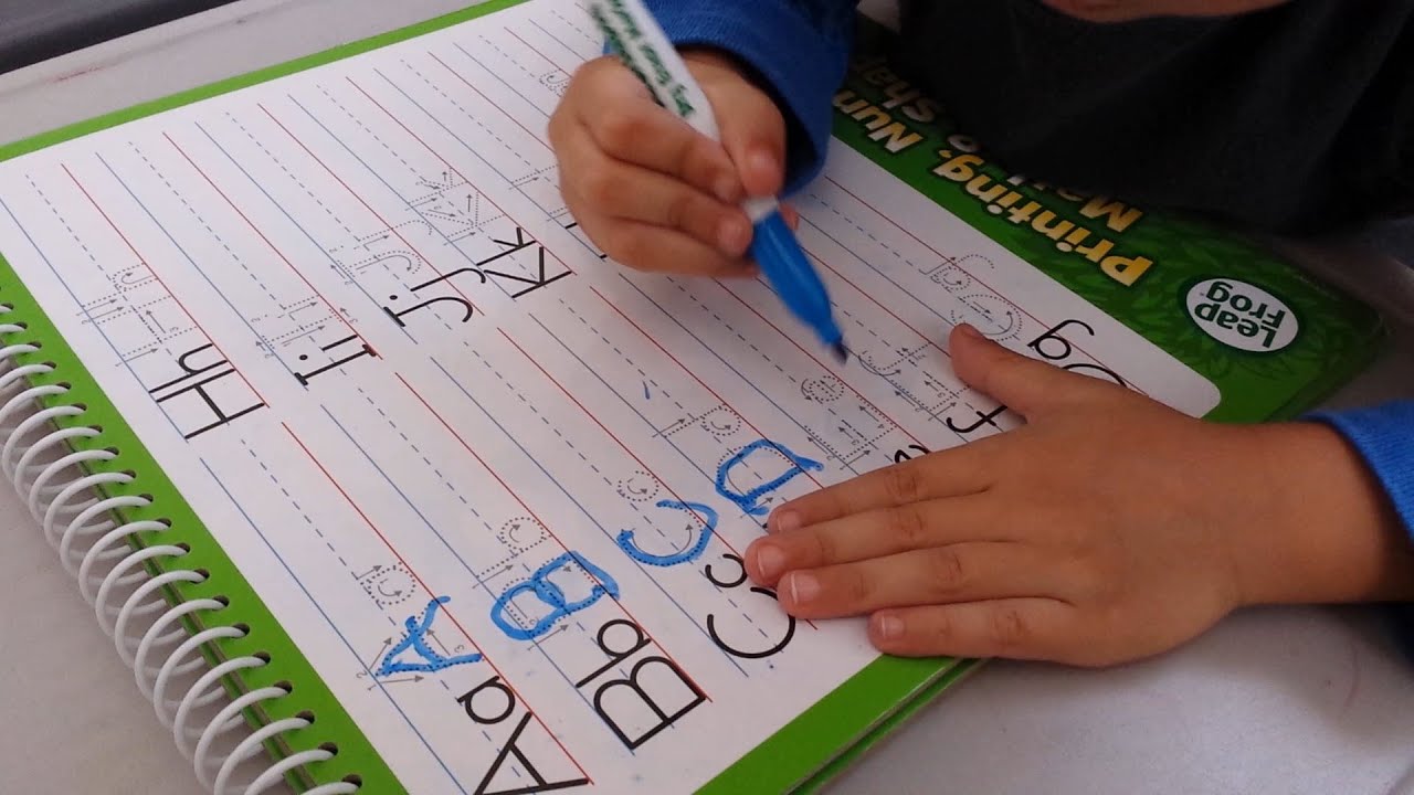 How To Teach Kids To Write Abc's