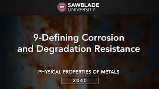 2040 – 09 – Defining Corrosion and Degradation Resistance