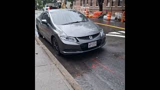 NY Lic# KHY2320 - all BLACKED OUT windows = 100% ILLEGAL and deadly to others (NO eye contact)