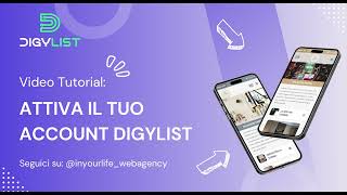 📌 01. Attivazione Account DigyList | Tutorial 1