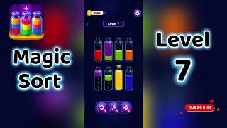 Magic Sort Level 7 Walkthrough 🎩✨ | Go Answer