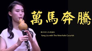 【聖誕🎄特輯】 《万马奔腾》 Ten Thousand Steeds Gallop      Yang Liu with The Nine-hole Cucurbit  flute