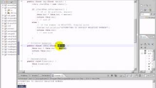 Java w/ Eclipse 43 - Bank Program Part 28