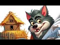 The Three Little Pigs: An AI Illustrated Story for Kids | Animated Fairytale