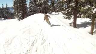 Taichi Skiing/Flatboarding: bank turn