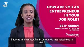 #WeAreEntrepreneurs: Beth Gebrai