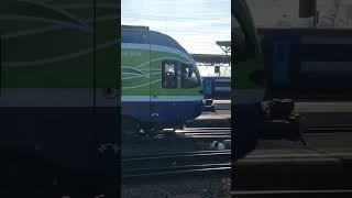 Zöld Flirt érkezik Budapest Keleti pályaudvarra #budapest #spotting #trains