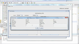 JAVA Swing Project - Bus Reservation System