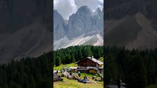 Beautiful mountains of trentino - South tyrol / world is here #short #mountain