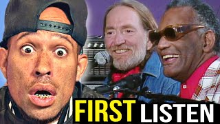 Rapper FIRST time REACTION to Willie Nelson - Seven Spanish Angels W/ Ray Charles!