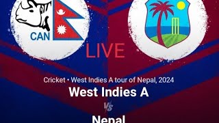 WEST INDIES A VS NEPAL 2ND T20 LIVE MATCH SCORES AND COMMENTARY