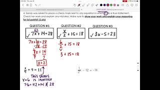 Solving Equations Error Analysis EX