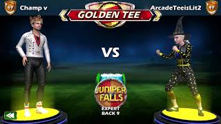 (3) ArcadeTeeIsLit2 vs (8) Champ V! #GoldenTee Mobile World Championship Week 16 Grand Finals