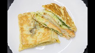 Cheese Bread Omlette / சீஸ் பிரட் ஆம்லெட்