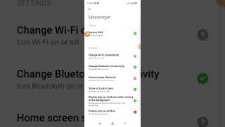 How to fix Messenger  App Home screen shortcut setting on Android phone