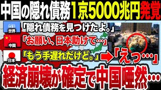 【ゆっくり解説】なぜバレた??中国の債務が「1京5000兆円」という驚愕事実が発覚し、遂に誤魔化してきた経済崩壊が決定的に！