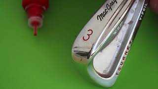 G Paint, Golf Club Paint Fill Tutorial, the simple way to refresh or custom paint golf clubs.