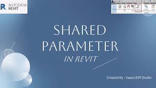 “Revit Shared Parameters Explained | Complete Step-by-Step Tutorial”