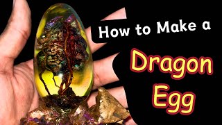 How to make a Dragon Egg | DIY Resin Arts and Crafts