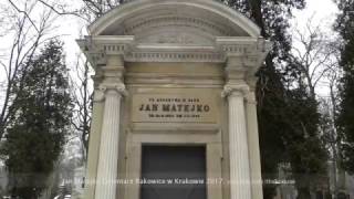 Jan Matejko, painter, tomb in Cracow Rakowice. Where is the grave of Jan Matejko?