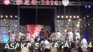 夜さ来い 夏舞輝～乱～／北朝霞会場／関八州よさこいフェスタ2014（前夜祭）／第31回彩夏祭（朝霞市民まつり）