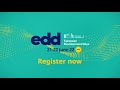 Register now for #EDD22